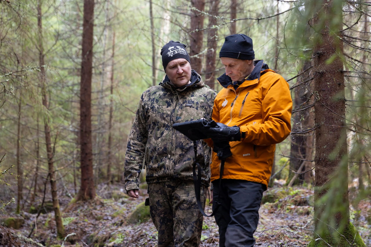 ympäristötuki palvelu on helppo metsänomistajalle