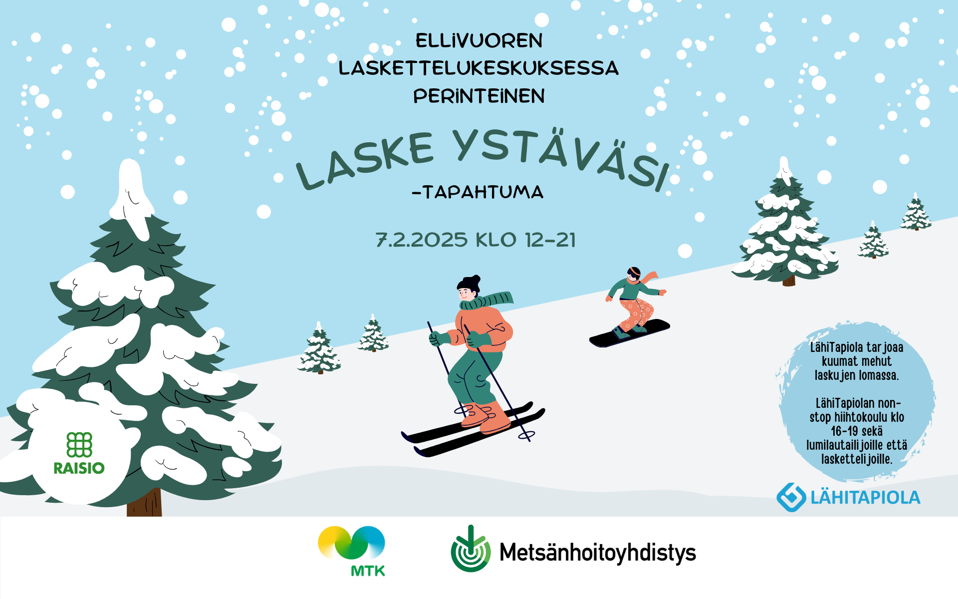 Metsänomistajan kevätpäivä, TAPAHTUMA SIIRTYY