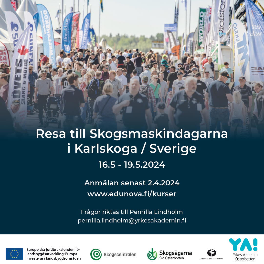 Resa till skogsmaskindagarna i Karlskoga